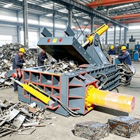 Presse à balles hydraulique industrielle pour déchets de fonte et tarières