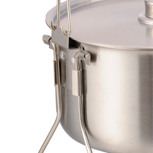 Özelleştirilebilir kamp tencere tencere mutfak paslanmaz çelik tencere - Product Image 2