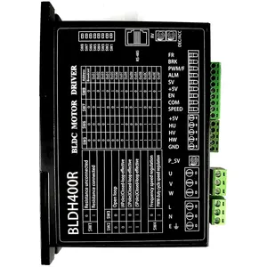 350w bldc motor pwm tiga fase bldc motor driver dengan sensor hall, 5.5A 110v-220v pengontrol bldc untuk motor putus 400W