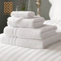 Serviette de Bain de Luxe Personnalisée en Coton Blanc de Qualité Supérieure, Douce et Absorbante, pour Salle de Bain