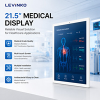 Tablette PC tactile murale Levinko Industrial 21,5 pouces Linux IP65 pour affichage numérique en milieu médical et industriel