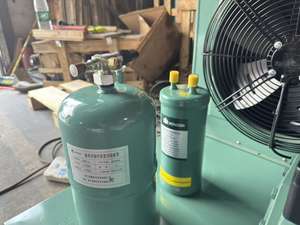 मोटर और r404a रेफ्रिजरेटर के साथ कोल्ड स्टोरेज के लिए 5hp एयर कूल्ड condenser प्रशीतन इकाई - Product Image 2