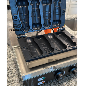 Offre Spéciale 4 pièces pénis <span class=keywords><strong>gaufrier</strong></span> acier inoxydable en forme de pénis <span class=keywords><strong>gaufre</strong></span> <span class=keywords><strong>grosse</strong></span> bite <span class=keywords><strong>gaufrier</strong></span> électrique - Product Image 1