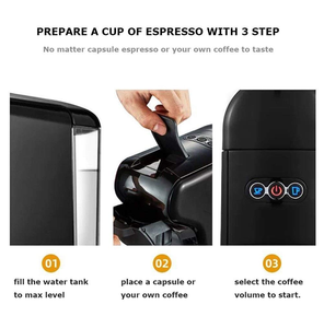 Cafetera Todo en Uno Multi-Cápsulas para Café Molido NP DG en Polvo para Hogares y Hoteles - Product Image 4