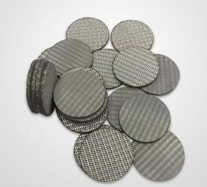 Nouveau filtre à air carré haute performance en maille métallique de type plaque, 5 couches, en acier inoxydable fritté, pour une efficacité optimale - Product Image 1