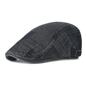 <span class=keywords><strong>Bai</strong></span> Xiaoyuan, Boina Unisex, gorra de béisbol Vintage para hombre, gorra de béisbol de mezclilla, estilo británico, personaje informal, deportes, estampado liso - Product Image 4