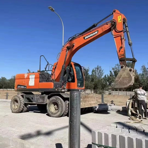 Excavatrice sur pneus hydraulique d'occasion Doosan 150 DH150W-7 DX150W-9C 15 tonnes à vendre - Product Image 1