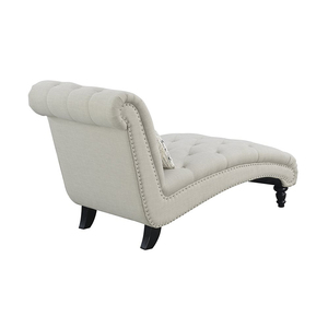 Chaise Longue in Velluto per Arredamento Moderno, Produzione OEM su Misura, Collabora <span class=keywords><strong>con</strong></span> le Migliori 500 <span class=keywords><strong>Aziende</strong></span> Internazionali - Product Image 5