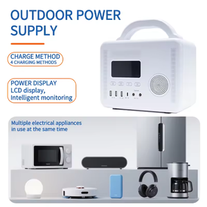 เครื่องกำเนิดไฟฟ้าพลังงานแสงอาทิตย์ MPPT 300W รุ่นใหม่ ดีไซน์ทันสมัย พร้อมคลื่นไซน์บริสุทธิ์และแบตเตอรี่ LiFePO4 สำหรับการผจญภัยกลางแจ้ง - Product Image 5