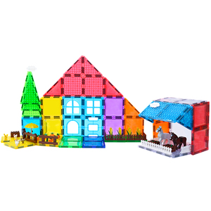 Tuiles magnétiques 3D Magplayer compatibles avec les blocs de style Legoed, accessoires, blocs de construction magnétiques, jouets magnétiques - Product Image 2