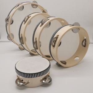 Pandereta con lentes transparentes para niños, accesorios de instrumentos educativos - Product Image 1