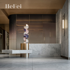 Bàn tiếp tân bằng đá cẩm thạch | bàn tiếp tân bằng đá cẩm thạch nhân tạo | bàn CHÀO MỪNG - Product Image 2