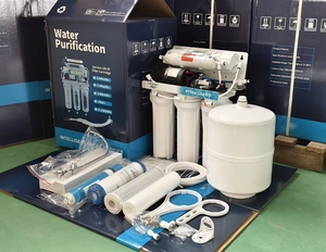 Système d'osmose inverse à 5 étapes personnalisé pour usage domestique, facile à installer, fabriqué en usine, avec des fonctionnalités de filtration pour purificateur d'eau - Product Image 3