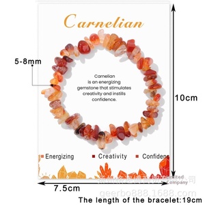 <span class=keywords><strong>Pietre</strong></span> preziose naturali con perline bracciali per donne che curano <span class=keywords><strong>Chakra</strong></span> di cristallo <span class=keywords><strong>pietre</strong></span> irregolari Yoga Reiki sollievo dall'ansia - Product Image 6