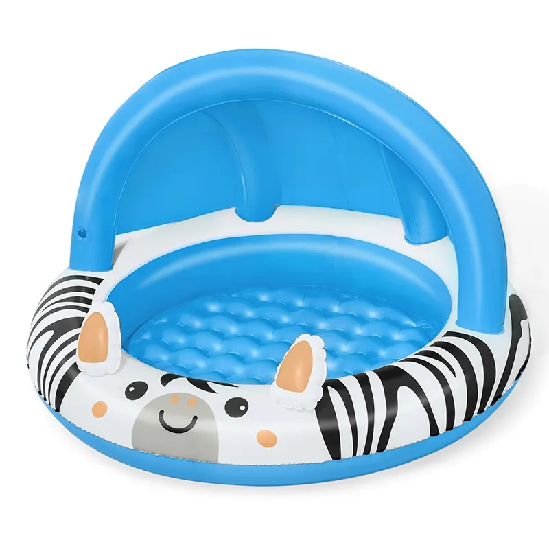 Piscina de bebê inflável em forma de animal, piscina para crianças para brincadeiras ao ar livre, piscina portátil para família
