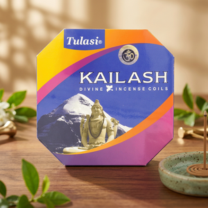 Natural Mountain Freshness Scented Incense Coils with Long-Lasting Fragrance for Home Aromatherapy and Refreshment - Product Image 1
