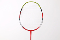Raquette de badminton professionnelle en acier, légère, de haute qualité, couleur personnalisable, pour joueurs avancés, entraînement en salle/extérieur