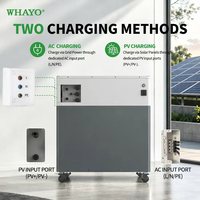 Système de stockage d'énergie tout-en-un Whayo 15 kWh 16 kWh avec onduleur solaire hybride 6,5 kW 8,2 kW 11,2 kW pour la maison