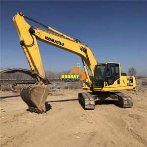 Excavadora de cadenas usada Komatsu PC220-7, miniexcavadora KOMATSU PC220-7, maquinaria de movimiento de tierras, equipo con pintura original - Product Image 3