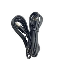 Câble Micro USB 2.0 noir pour batterie externe, haut-parleur, appareil photo