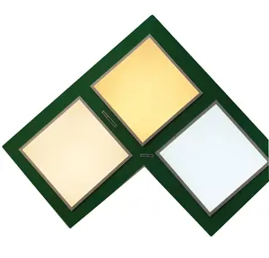 CCT可调调光器多嵌入式方形Led背光面板40w天花板温暖凉爽日光白色可变LED面板灯