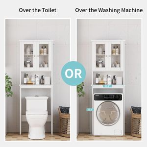 Nuovo <span class=keywords><strong>Mobile</strong></span> da <span class=keywords><strong>Bagno</strong></span> Innovativo con Cassetti in Vimini Resistenti, Arredo <span class=keywords><strong>Bagno</strong></span> Funzionale - Product Image 5