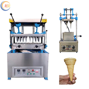 Thương mại đường nhãn hiệu <span class=keywords><strong>Wafer</strong></span> nướng Kem khuôn <span class=keywords><strong>Maker</strong></span> máy mini Waffle nón máy - Product Image 3