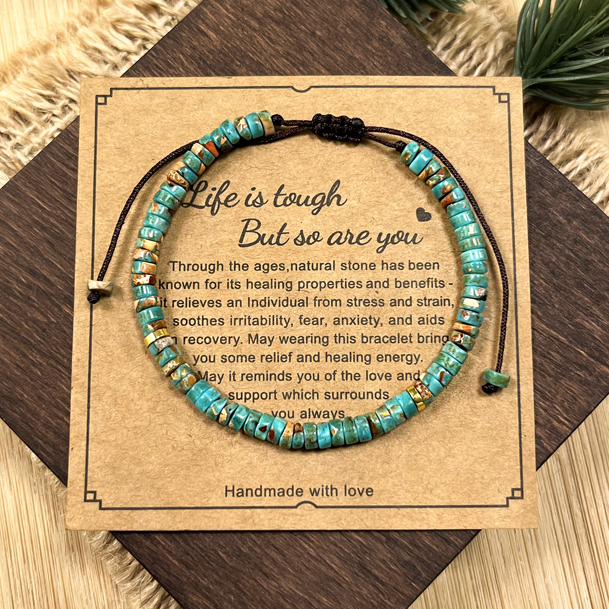 Blue Imperial Jasper Bracelet