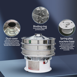 Factory Direct Sales Multi Specification Rotary Vibrating Screens Vibrating Motor Multi Voltage High Efficiency Food Processing - Product Image 4