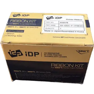 原始智能 IDP 659378 SS-IDDC-P-HYMCKO 色带 350 打印使用智能 IDP 31 51 证卡打印机