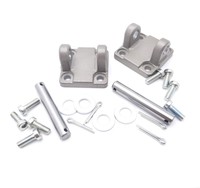 Banyak 2 buah D5032 Double Clevis Bracket 32mm Bore Baru, Asli, Tersedia, dengan Garansi Satu Tahun.