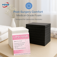 Almohadillas de Espuma Lipo Woxin Postoperatorias, Faja Abdominal para Liposucción, Prendas de Compresión Abdominal para Aplanamiento