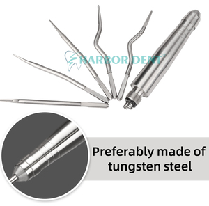Kit d'élévateurs pneumatiques pour extraction dentaire / Outils chirurgicaux d'extraction dentaire pour chirurgie implantaire dentaire Harbor <span class=keywords><strong>Dent</strong></span> - Product Image 6