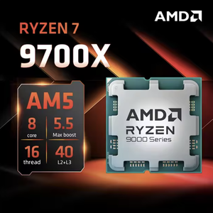 สำหรับ 7 9700X โปรเซสเซอร์ 8 คอร์ 16 เธรด สำหรับเดสก์ท็อป มอบประสบการณ์เกมที่เหนือกว่า ใหม่ พร้อมบรรจุภัณฑ์แบบถาด 7 โปรเซสเซอร์ สำหรับ 7 9700X - Product Image 4