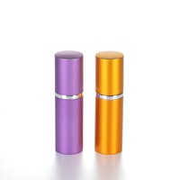 Voyage Atomiseur Vaporisateur Bouteille De Parfum Mini Usine Directe En Gros 10ml Portable Rechargeable En Aluminium Impression Pompe Pulvérisateur
