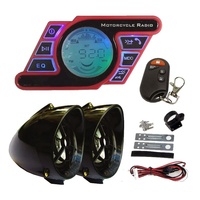 Système de son de véhicule électrique de moto populaire haut-parleurs stéréo radio FM lecteur de musique MP3 haut-parleur d'alarme