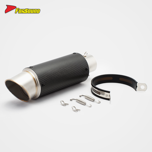 Silenciador de <span class=keywords><strong>Escape</strong></span> Universal de Fibra de Carbono para Motocicletas de Acero, Modelos <span class=keywords><strong>390</strong></span> <span class=keywords><strong>Duke</strong></span> 752s Fz150 R3 Mt07 Mt09 Pcx125 - Nuevo, OEM ODM - Product Image 5