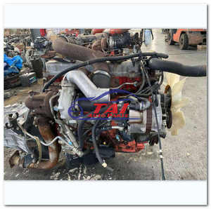 Moteur diesel d'occasion authentique japonais de marque TAI, modèle W04D W04DT, en acier, cylindrée 4,2 L, garantie 6 mois pour Hino - Product Image 4