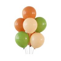 Ballons en latex rétro de couleurs rose sable, blanc, olive, vert, abricot, rose, orange, épais, pour décoration de fête, 5, 10, 12, 18, 36 pouces