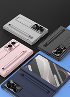 Coque de protection intégrale avec fente pour stylet intégrée pour Samsung Z Fold8, avec protection d'écran, support pliable et anti-chute