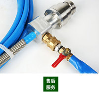 Machine de nettoyage de tubes de condenseur de chaudière, nettoyeur de tubes pour l'entretien des échangeurs de chaleur et des chaudières à vapeur
