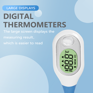เทอร์โมมิเตอร์ดิจิตอลบลูทูธกันน้ำราคาส่ง สำหรับเด็กและผู้ใหญ่ แบบใช้ในช่องปาก แบบยืดหยุ่น สำหรับการแพทย์ - Product Image 2