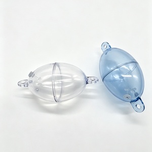 Flotador <span class=keywords><strong>de</strong></span> <span class=keywords><strong>Pesca</strong></span> Ovalado Transparente Rellenable con Agua, 9.34cm/18.42g, Boya Hueca Inyectable <span class=keywords><strong>de</strong></span> Agua <span class=keywords><strong>para</strong></span> <span class=keywords><strong>Pesca</strong></span> en Mar, Barco y Orilla - Product Image 3