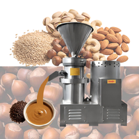 Machine de fabrication de tahini, de sésame, d'amandes et de noix de cajou de haute qualité, prix, moulin colloïdal, broyeur d'os, machines à beurre de cacahuète