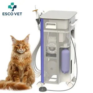 Esco Vetホット販売獣医ポータブル歯科用真空ポンプSalivaEjector吸引ユニットポータブル歯科用ユニット