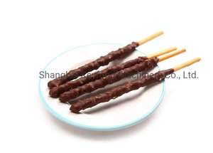 Otomatik yapma makinesi çikolata kaplı bisküvi çubukları bar makinesi sopa bisküvi makinesi - Product Image 2