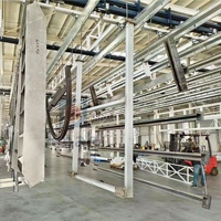 Machine de revêtement en poudre automatisée électrostatique pour l'aluminium