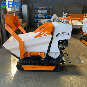 Diesel motorisé 6.5hp essence essence moteur piste Dumper Mini chenille Mini Dumper 500kg Diesel pièces camion - Product Image 3
