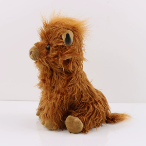 Peluche Mucca Highland Marrone, Giocattolo di Peluche Mucca Highland Scozzese, Peluche Yak Scozzese, Bambola per Bambini - Product Image 5