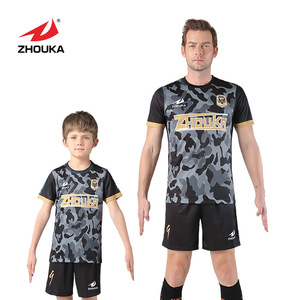 Professional design your own soccer team jersey fashion high quality quick dry soccer jersey set - Product Image 1